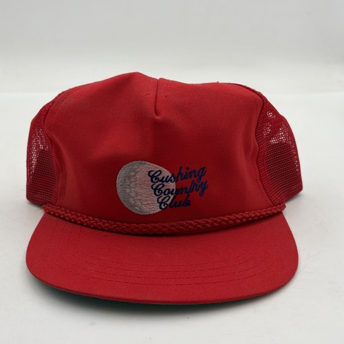 Vintage trucker hat red - hat,