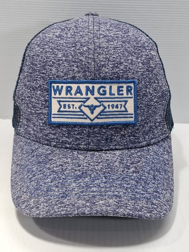 Wrangler blue speckled cotton - blue,