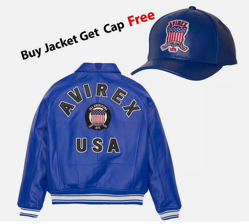 Men blue avirex american - blue,