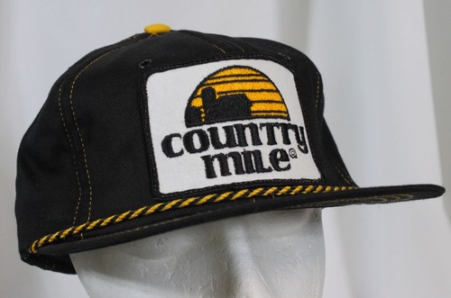 Vtg country mile - mile, snapback