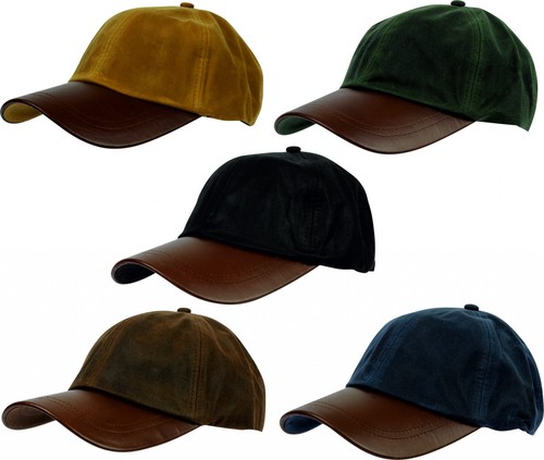 Mens wax baseball cap - mens,