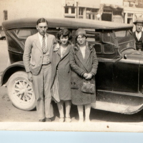 C1920s touring car automobile - c1920s,